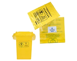 Flat packaging bags
