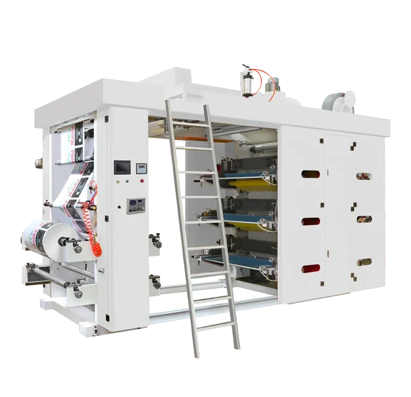 High Speed Six Colors Flexo Printing Machine