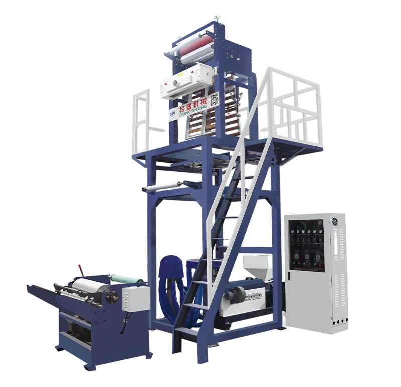 High Speed HDPE Film Blowing Machine
