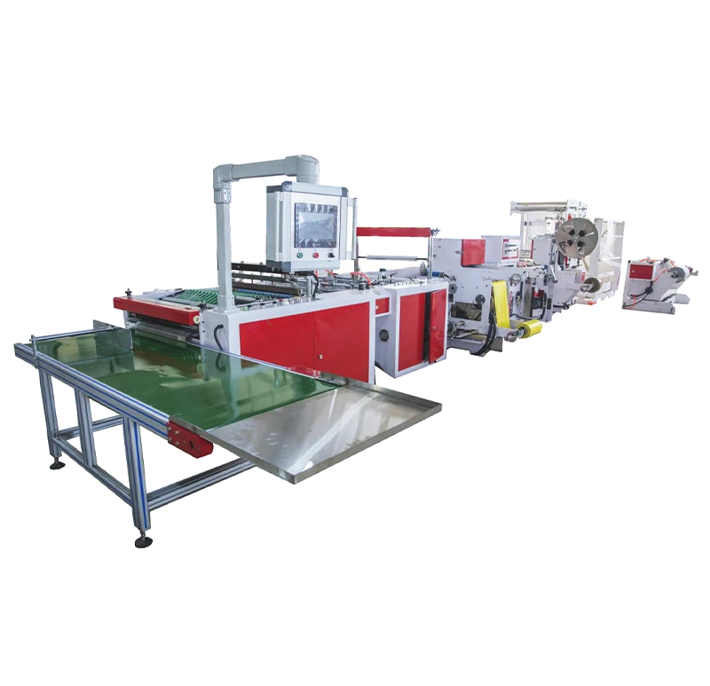 800mm Automatic Side Sealing Bag Machine | 4-in-1
