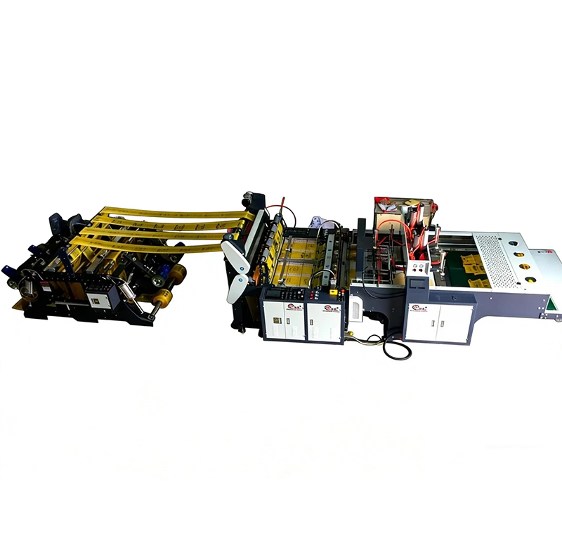 /4 Lines Automatic High Speed T-shirt Bag Making Machine